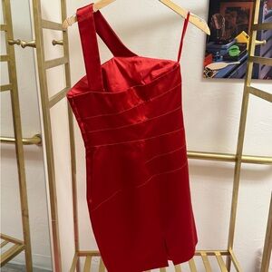 MICHAEL Michael Kors Red Mini Dress